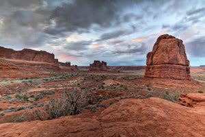 Stormy Skys in Arches National Park by Rob's Wildlife
