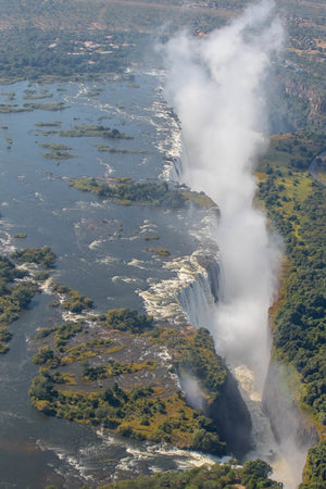 Victoria Falls, Waterfall Art by Rob's Wildlife